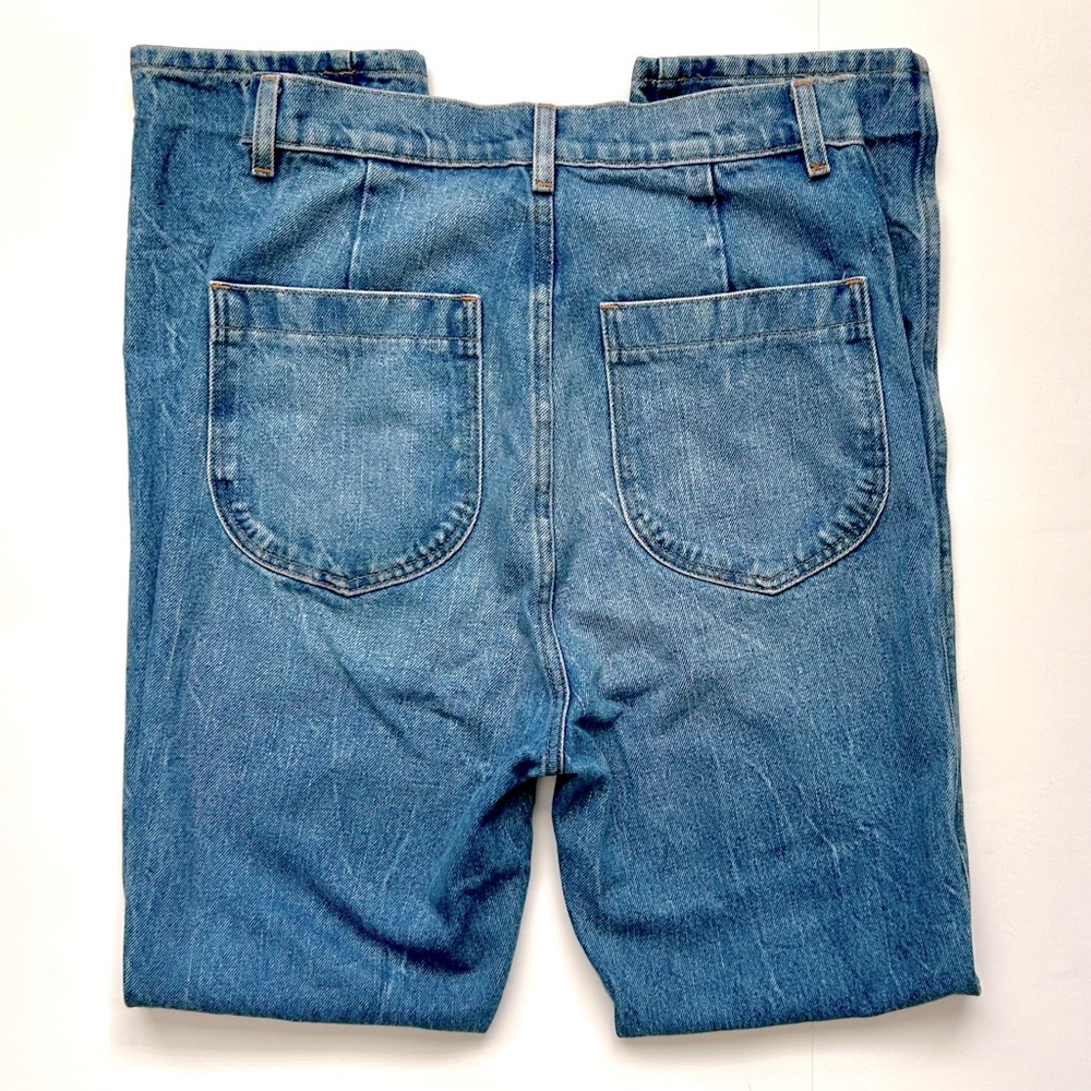 Doen High Rise Blue Jeans - Picture 9 of 13